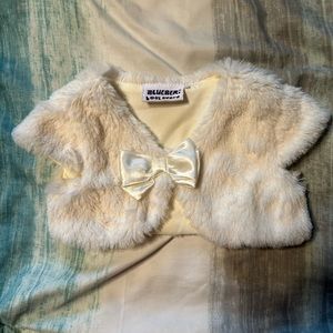 Newborn Fuzzy Shrug